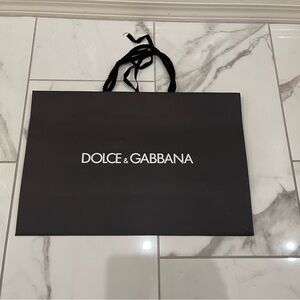 Dolce & Gabbana Charcoal/Black Tote Bag